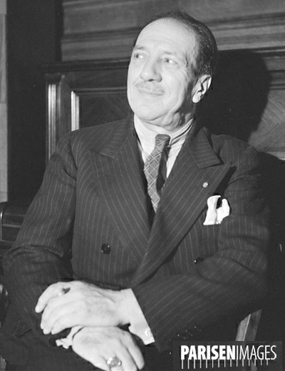 Jacques THIBAUD, Paris, février 1939, Sources: Roger-Viollet / Boris Lipnitzki, Numéro d'image: 73358-7, Numéro d'inventaire: LIP-2361-001, cliquer pour une vue agrandie